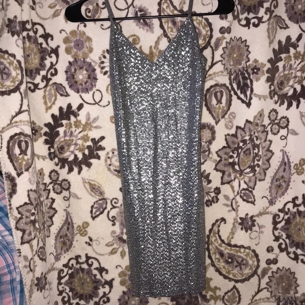 Shinny Mini Dress
